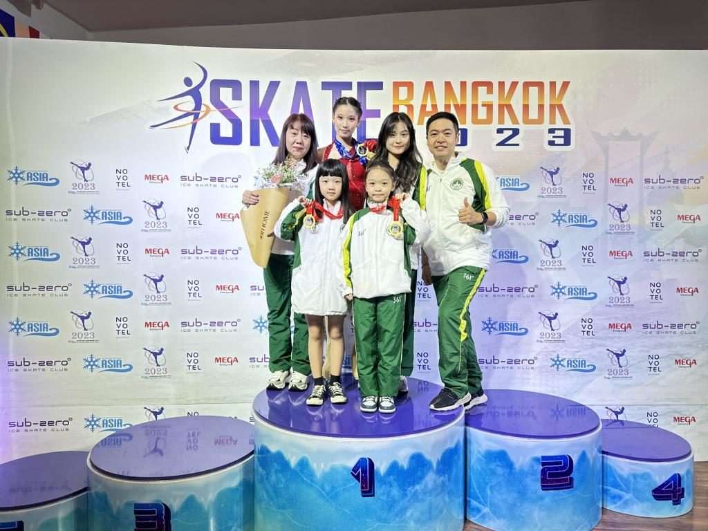 泰國曼谷花樣滑冰賽澳勇奪4金2銀 ~新聞稿及照片